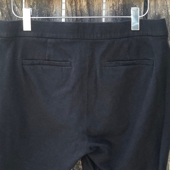 J Jill Pants Size 6 Premium Bi-Stretch Cotton Rayon Spandex Black - Picture 6 of 9
